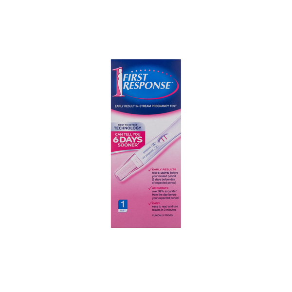 First Response Early Result Instream Pregnancy Test 1 Test – Shop ...