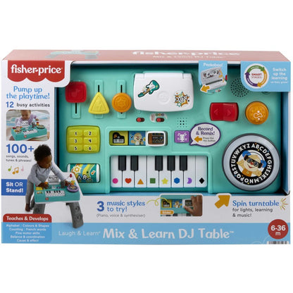 Fisher-Price Laugh & Learn Mix & Learn DJ Table