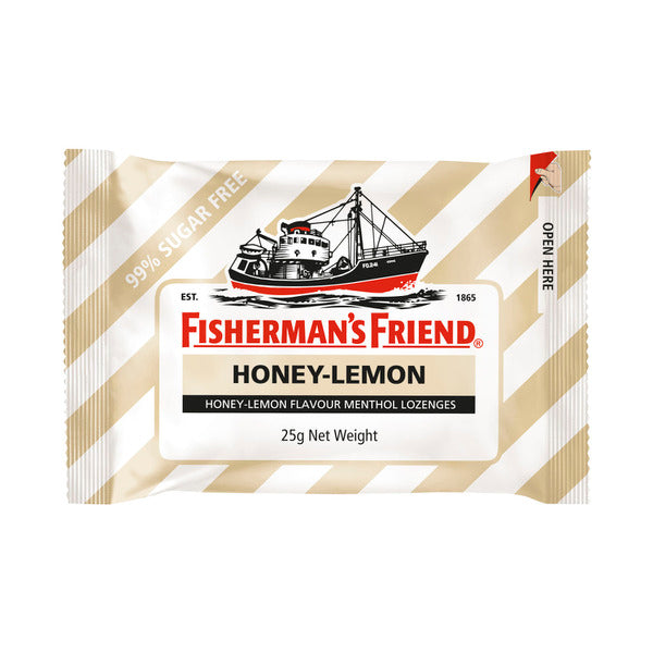 Fisherman's Friend Honey & Lemon Flavour Menthol Lozenges | 25g