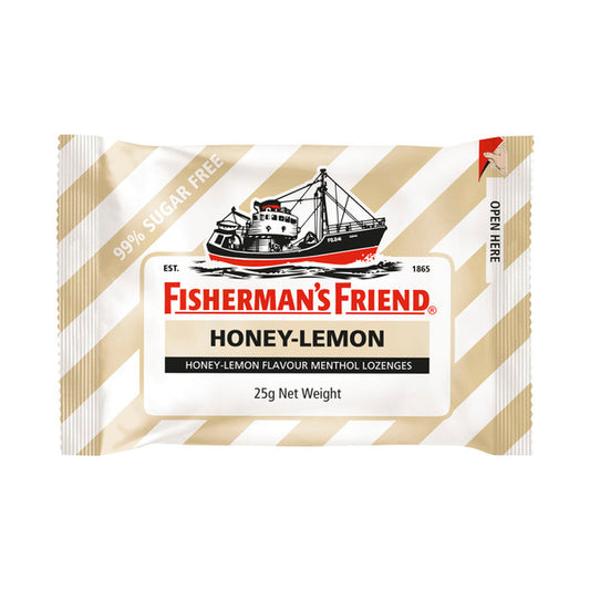 Fisherman's Friend Honey & Lemon Flavour Menthol Lozenges | 25g