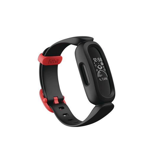 Fitbit Ace 3 Kids Activity Tracker (Black/Red)