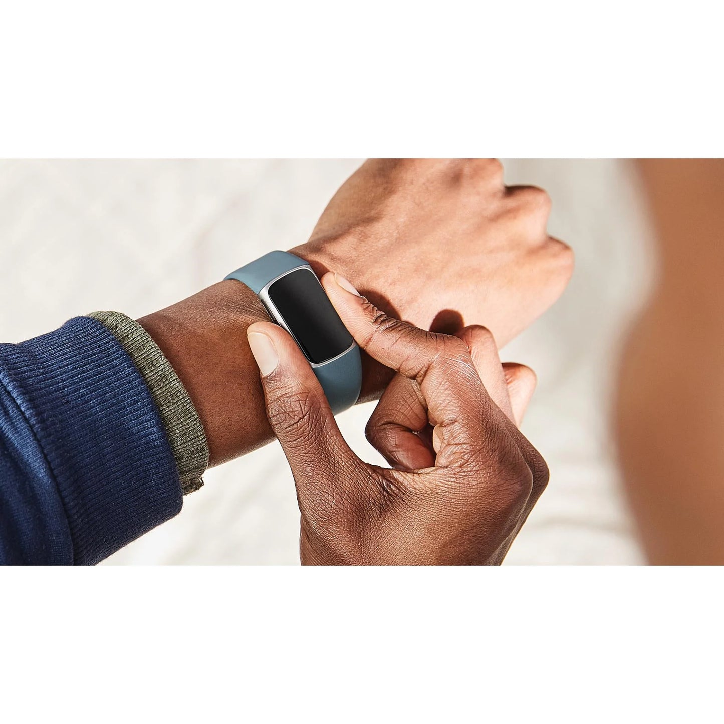 Fitbit Charge 5 (Steel Blue/Platinum)