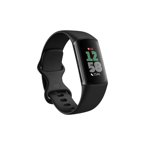 Fitbit Charge 6 Fitness Tracker (Obsidian/Black Aluminium)
