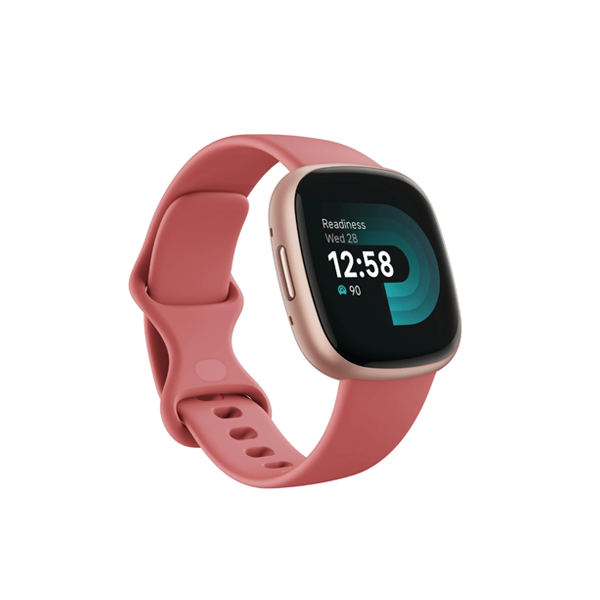 Fitbit Versa 4 (Pink Sand/Copper Rose Aluminium)