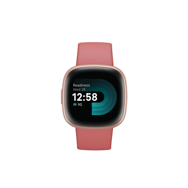 Fitbit Versa 4 (Pink Sand/Copper Rose Aluminium)