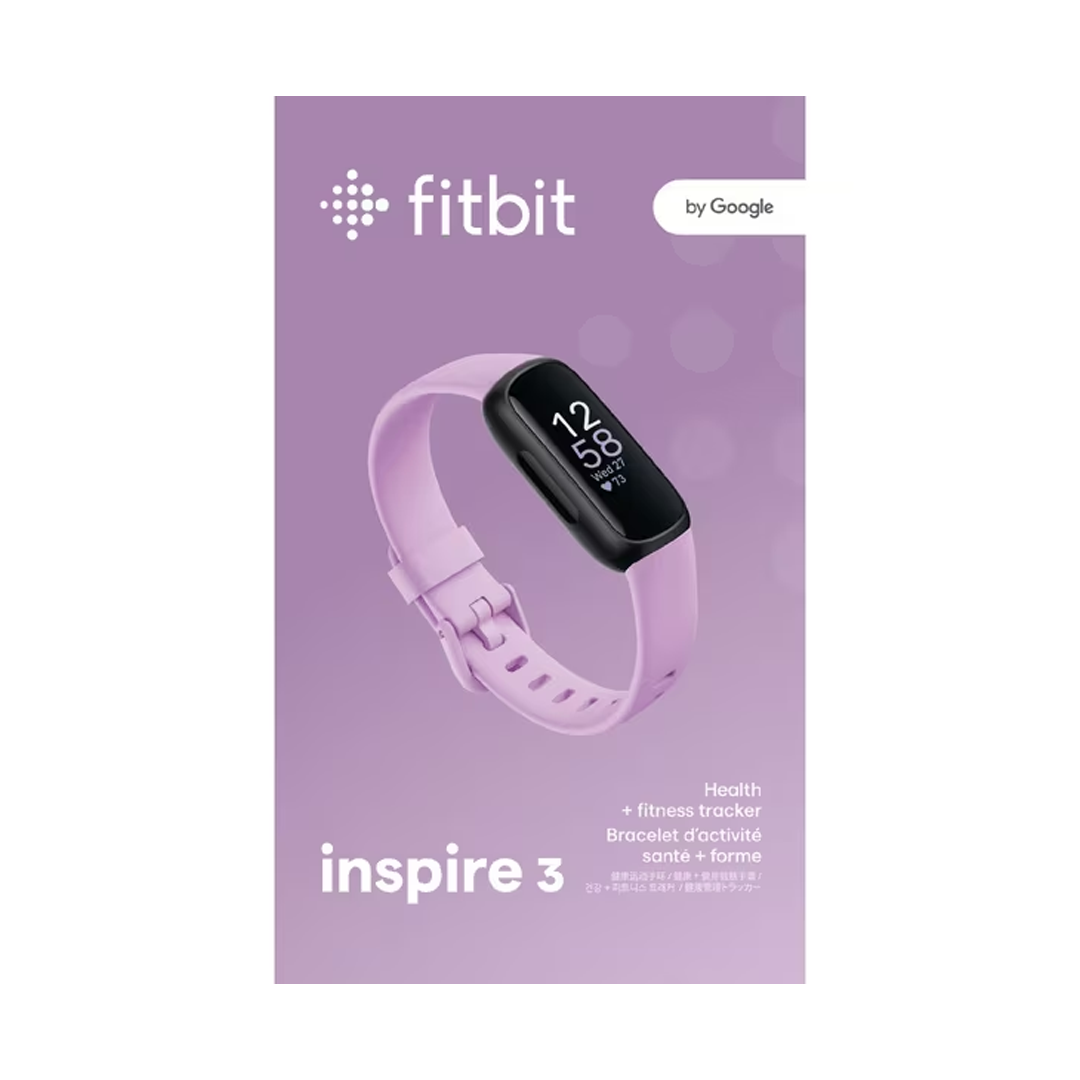 Fitbit Inspire 3 (Lilac Bliss/Black)