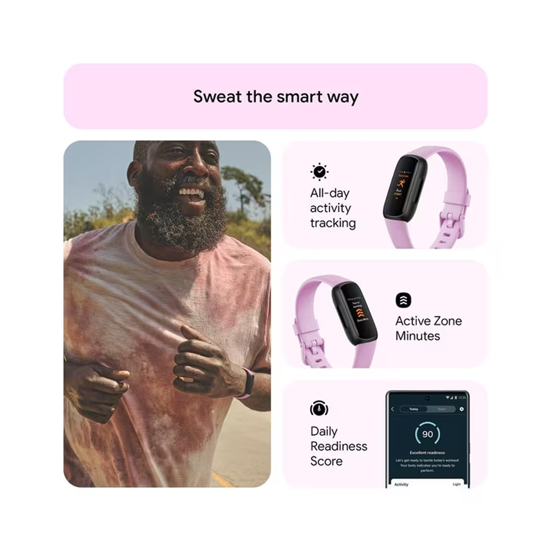 Fitbit Inspire 3 (Lilac Bliss/Black)