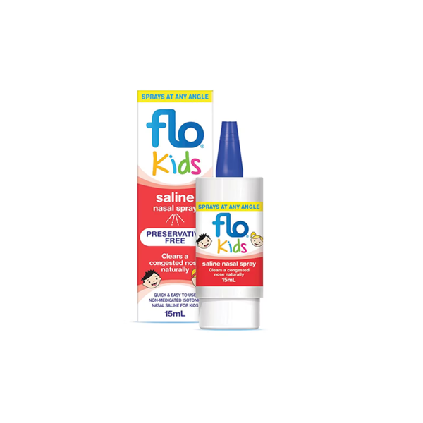 Flo Kids Saline Nasal Spray 15ml