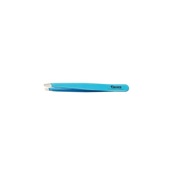 Focus Slanted Tweezer - Blue