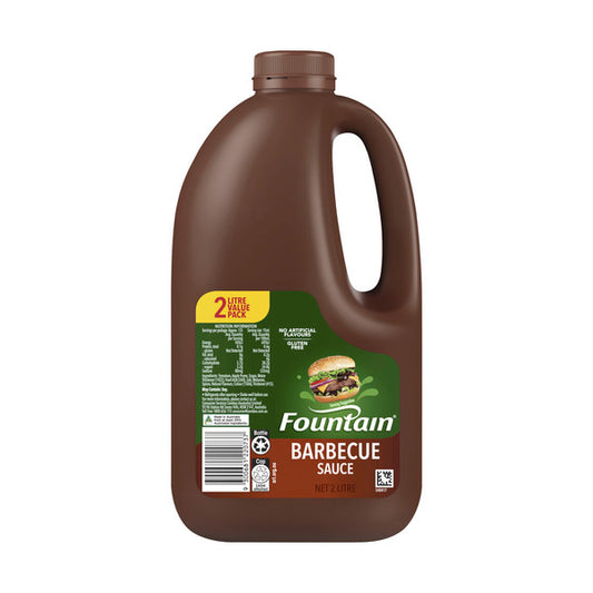 Fountain Barbecue Sauce Value Pack Bbq Sauce | 2L