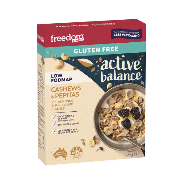 Freedom Classic Active Balance Cashews & Pepitas Cereal | 400g