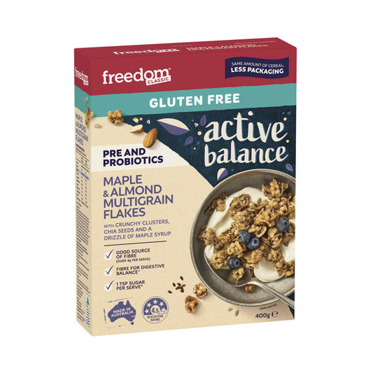 Freedom Classic Active Balance Maple & Almond Multigrain Flakes Cereal | 400g