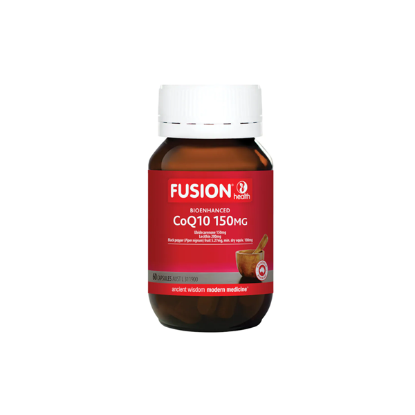 Fusion Health CoQ10 150mg 60 Capsules