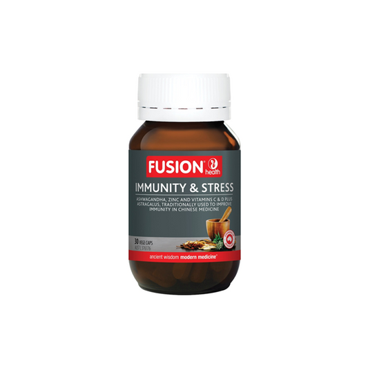 Fusion Health Immunity and Stress 30 Capsules