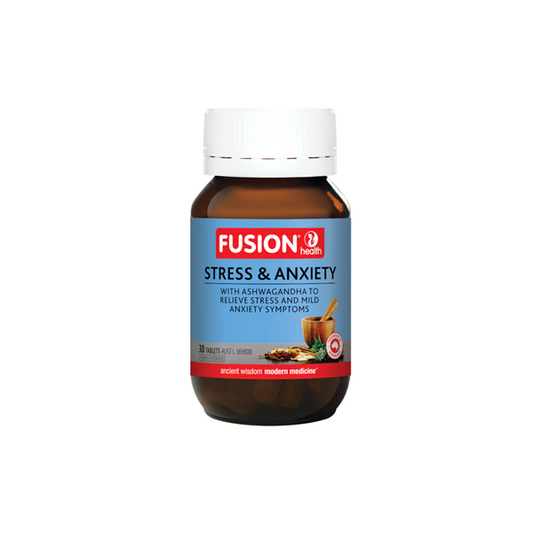 Fusion Health Stress and Anxiety 30 Tablets