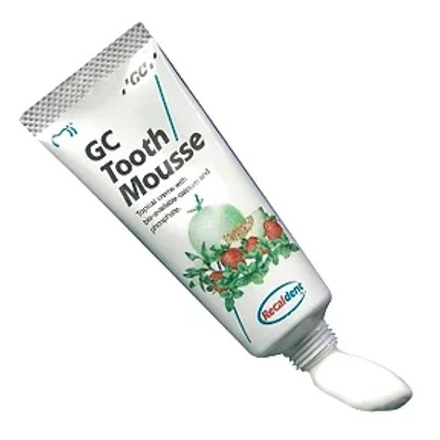 GC Tooth Mousse Plus Mint 40g Tube - 1 Tube - Recaldent Topical Creme Tooth Desensitiser