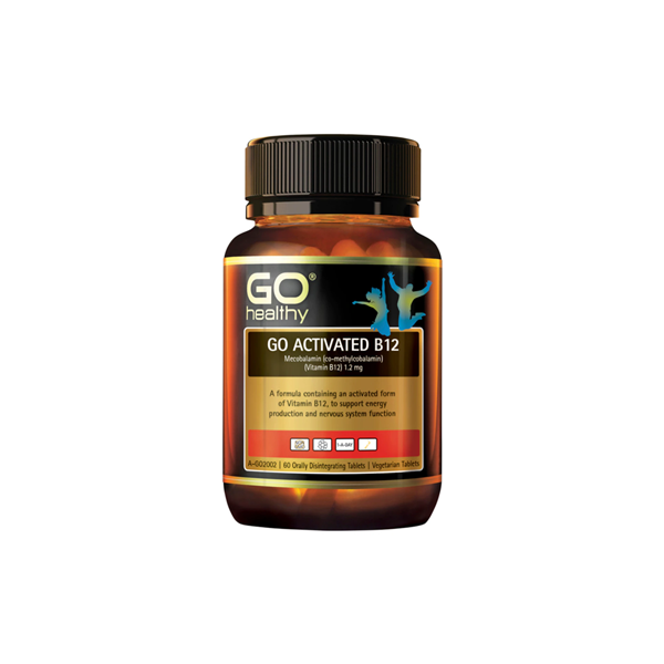 GO Healthy Activated B12 60 Tablets – Shop & Dispatch