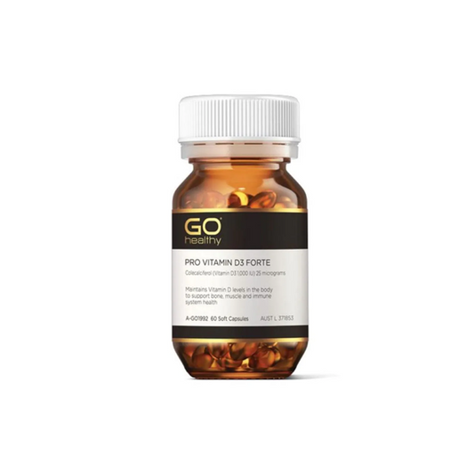 GO Healthy Pro Vitamin D3 Forte 60 Capsules
