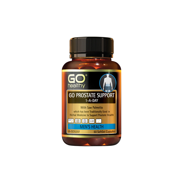GO Healthy Prostate Support 1-A-Day 60 Soft Capsules