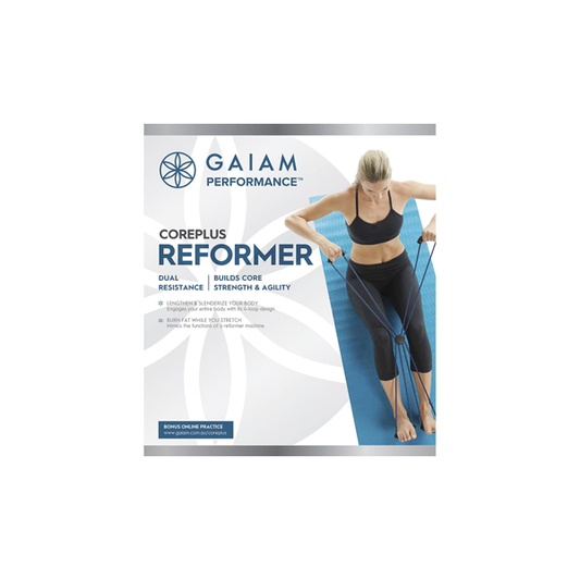 Gaiam Reformer Pilates 4-Loop Design and Multiple Grips