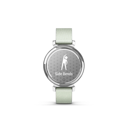 Garmin Lily® 2 Classic, Silver with Sage Grey Fabric Band