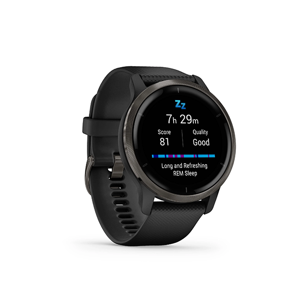 Garmin Venu 2 Sports Watch (Slate/Black)