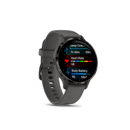 Garmin Venu 3S Sports Watch (Pebble Grey/Slate)