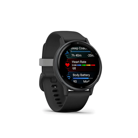 Garmin VivoActive 5 Smart Watch (Black/Slate)