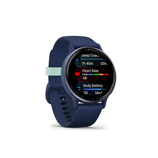 Garmin VivoActive 5 Smart Watch (Blue/Blue Metallic)
