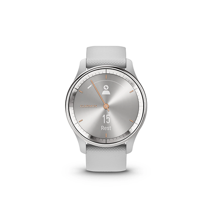 Garmin Vivomove Trend Smart Watch (Silver)