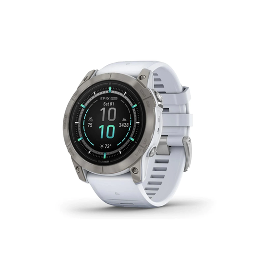 Garmin epix ™ Pro (Gen 2) Sapphire Edition 51mm Titanium with Whitestone Band