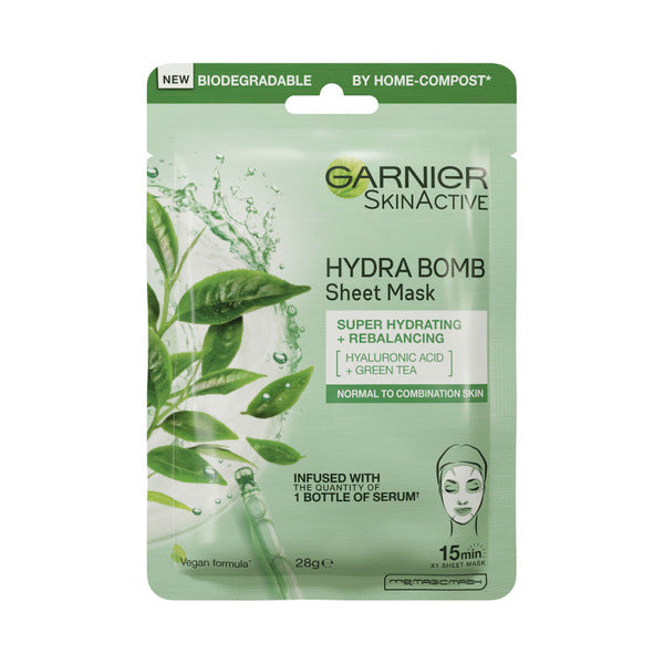 Garnier Hydrabomb Tissue Mask Green Tea | 28g