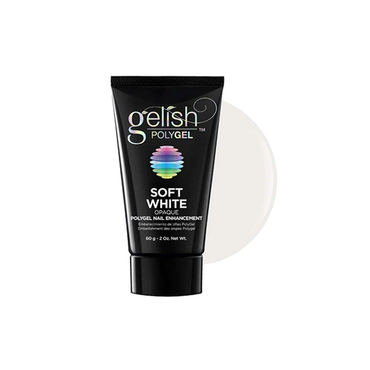 Gelish Polygel Opaque Nail Enhancement Soft White 60g