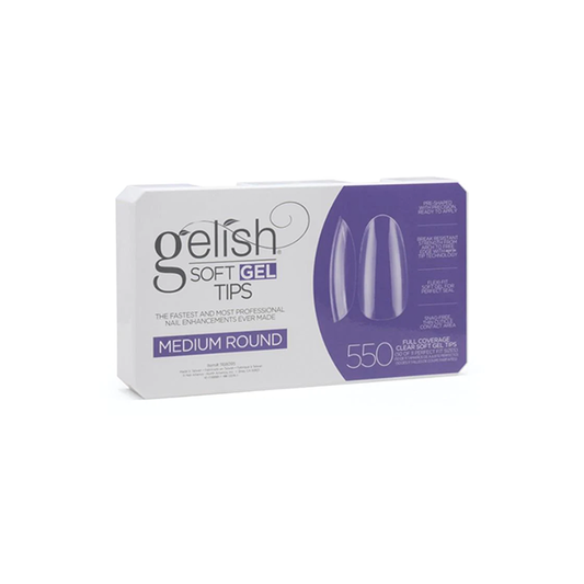 Gelish Soft Gel Tips Medium Round