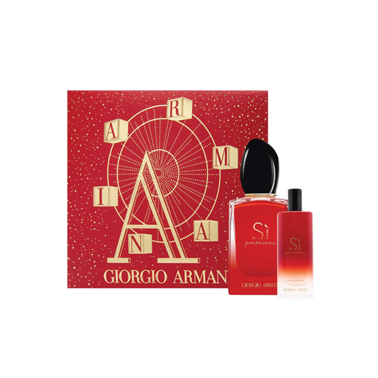 Giorgio Armani Si Passione Eau De Parfum 50ml plus 15ml 2 Piece Set