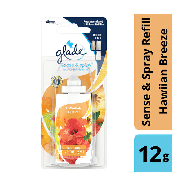 Glade Sense & Spray Air Freshener Refill Hawaiian Breeze 12.2g Shop