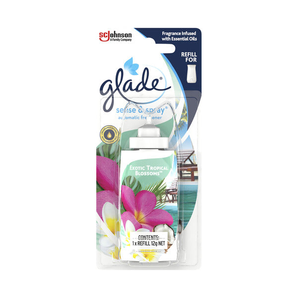 Glade Sense & Spray Prime Refill Tropical Blossom | 12g