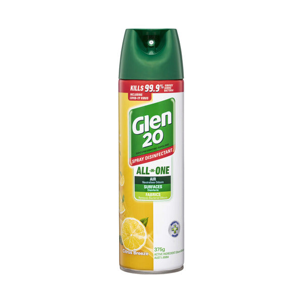 Glen 20 Citrus Breeze Disinfectant Spray | 375g