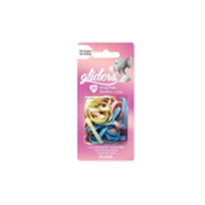 Gliders Snag Free Hair Elastics 4mm - 30 pc