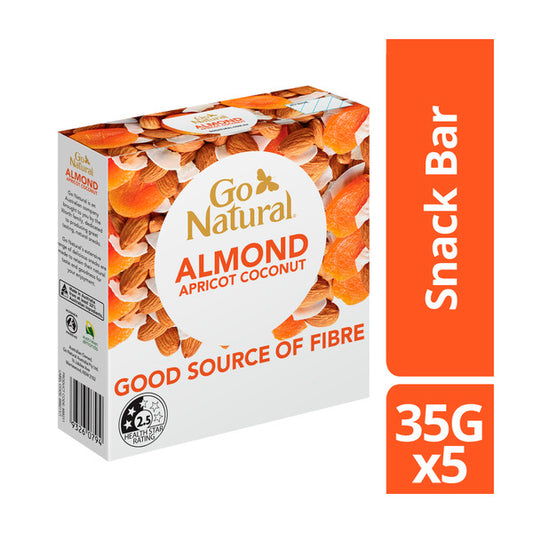 Go Natural Almond, Apricot & Coconut Bar | 5 pack