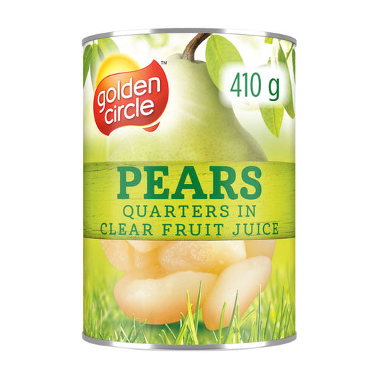 Golden Circle Pears Quarter In Clear Juice | 410g