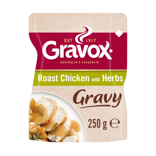 Gravox Roast Chicken With Herbs Family Pack Liquid Gravy Pouch | 250g