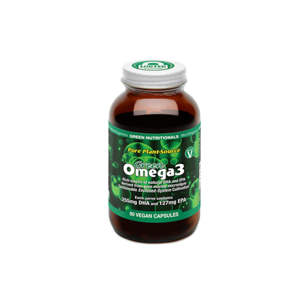 Green Nutritionals Green Omega3 90 Vegan Capsules