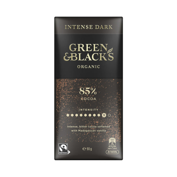 Green & Black's Organic 85% Dark Chocolate Block | 90g
