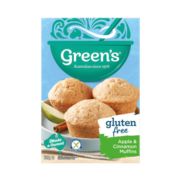 Green's Gluten Free Apple & Cinnamon Muffin Mix | 385g