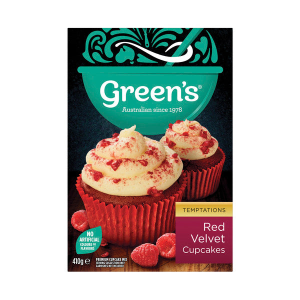 Green's Red Velvet Cupcakes | 410g