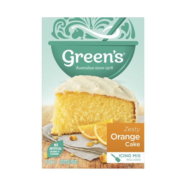 Green's Traditional Zesty Orange Cake Mix | 470g