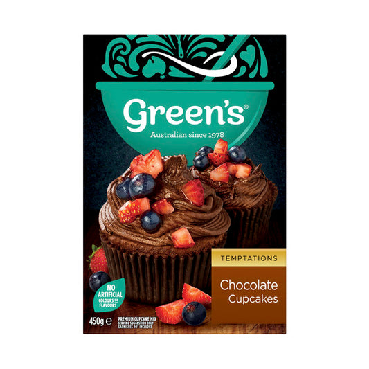 Green's Velvety Chocolate Cupcake Baking Mix | 450g