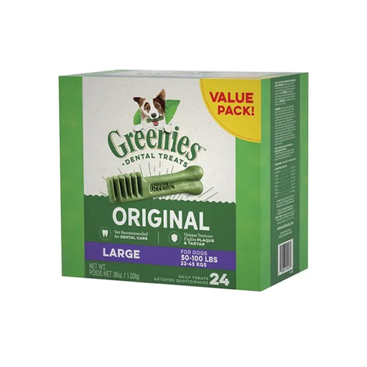 Greenies Original Dog Treat L 1kg x 2