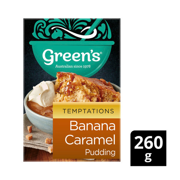 Greens Temptations Banana Caramel Pudding | 260g